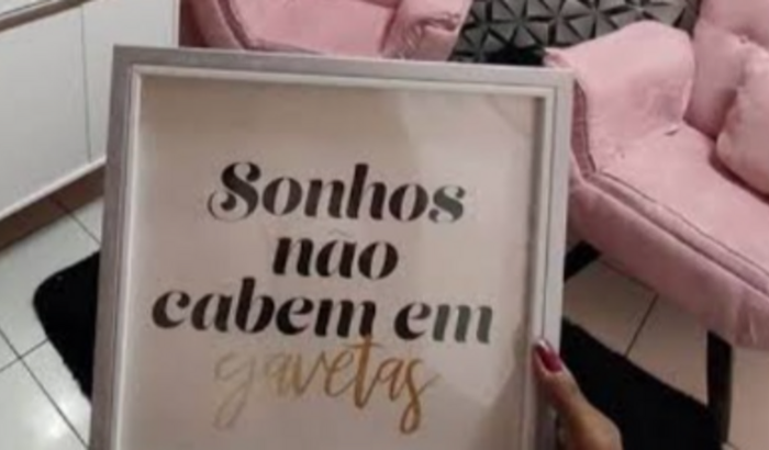 Sonho abrir meu salão de beleza 