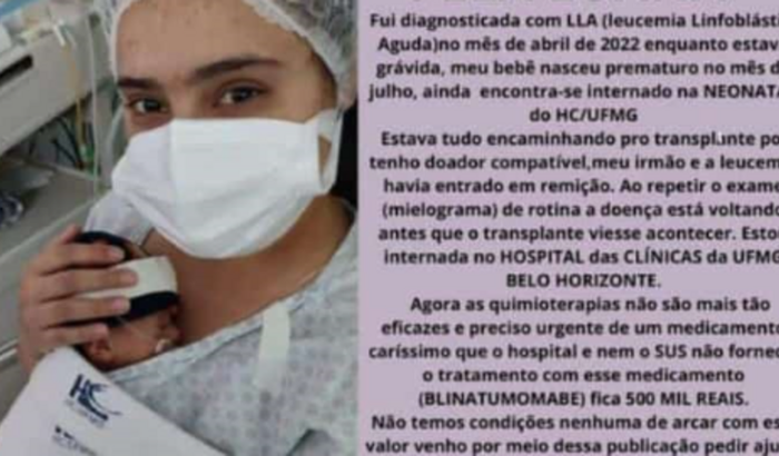 AJUDE A LUANA NO TRATAMENTO DA LLC LEUCEMIA LINFOBLÁSTICA AGUDA