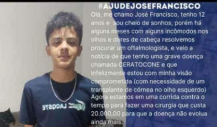 Ajude o José Francisco