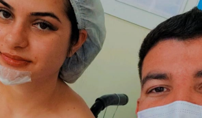 Cirurgia e tratamento dentário da Emilly .