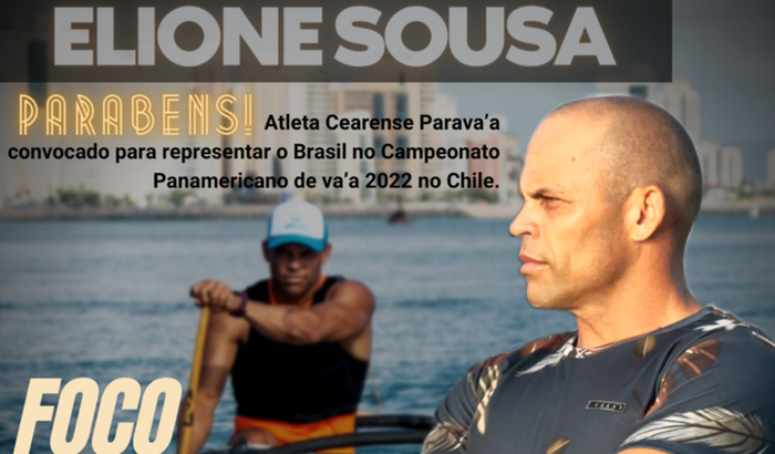 Elione no Panamericano 2022 representando o Brasil 