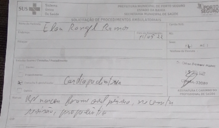 Ajuda para princesa Eloá com furo no coraçãozinho