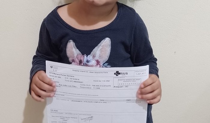 Ajude a Mariana a realizar o exame 