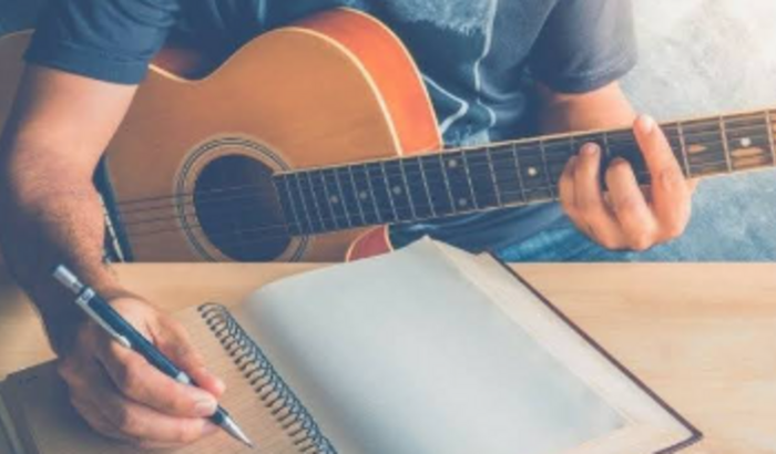 Gravar minhas músicas, composições minhas.