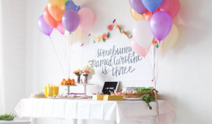 Quero fazer uma festinha pra crianças 