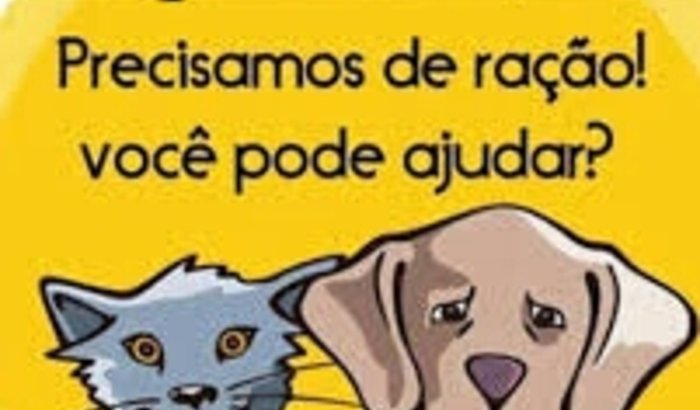 Compra de ração instituto Luiza