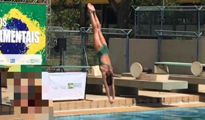 Atleta Mari Mello - Saltos Ornamentais 