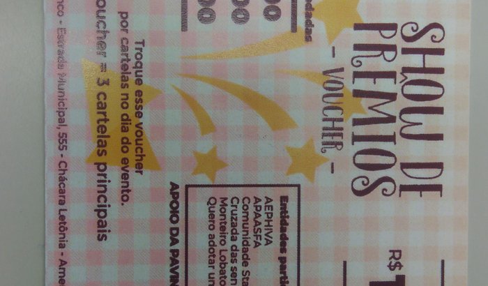 Colaboração com festa junina beneficente AEPHIVA Americana-SP 