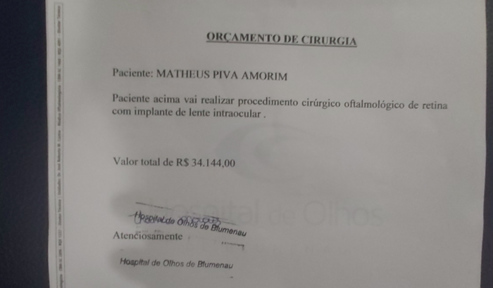 Ajude na minha cirurgia de retina 🥴😟