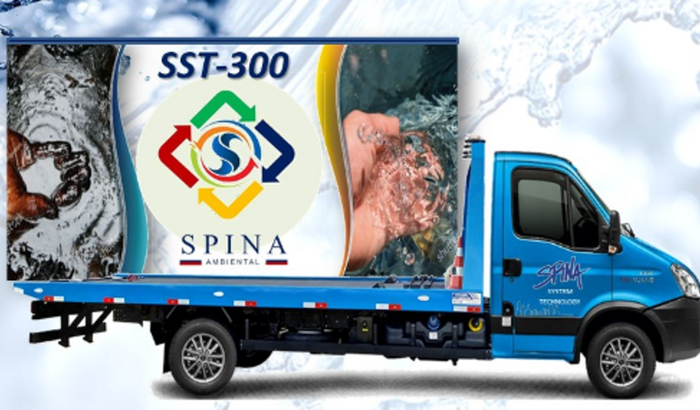 SST-300 SPINA SYTEM TECHNOLOGY "despoluição Agua descontaminação