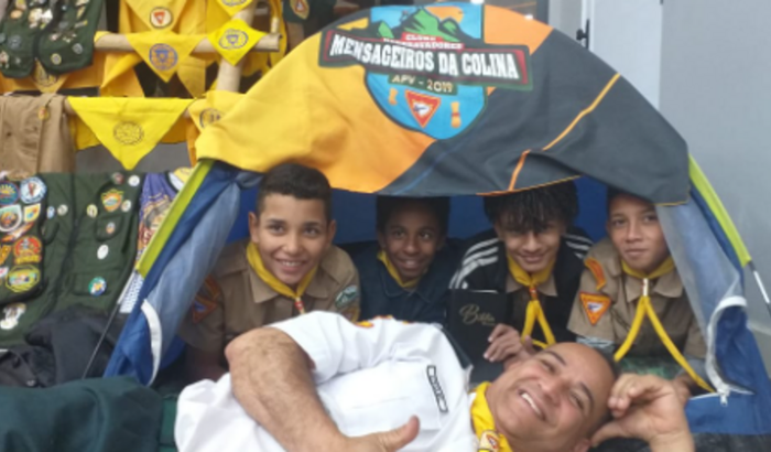 Apoio para participação do clube Mensageiros da Colina no Campori APV 2022