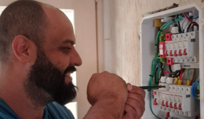 Conserto do carro para trabalho