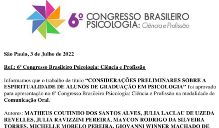 Congresso psicologia 