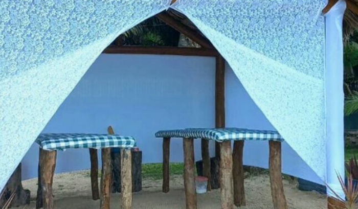 Me ajudem a compra um espaço de massagem na praia.