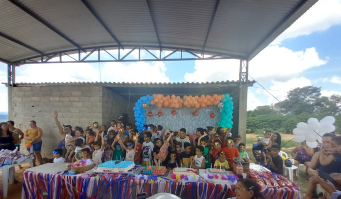 Natal Feliz das crianças 