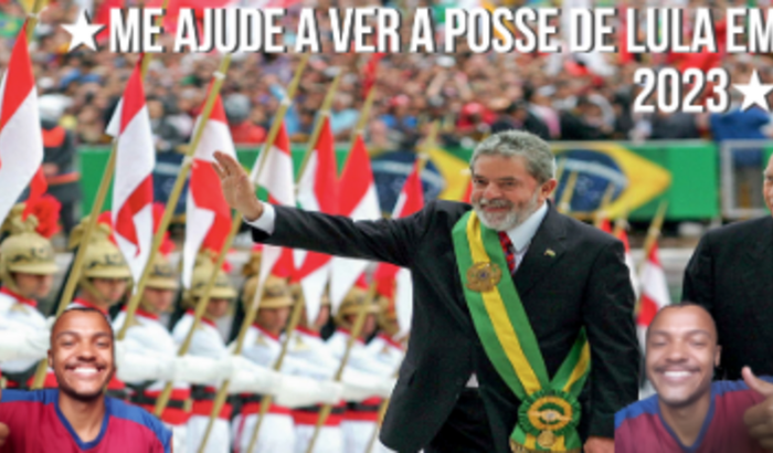 Me ajude a ver a posse de LULA em Brasília - 01 de Janeiro
