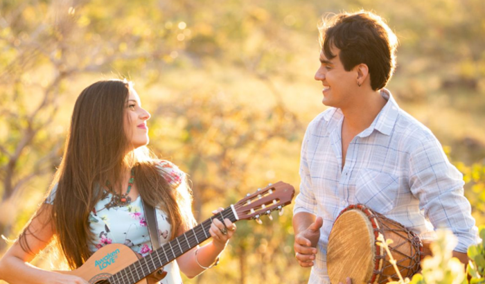 Gravação do EP "Rosas para Inaê": músicas que tocam o coração
