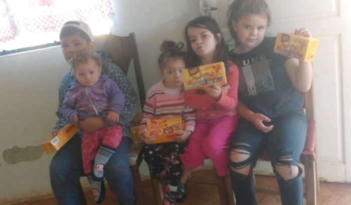 Gostaria de pedir ajuda para poder construir tenho 5 filhos.