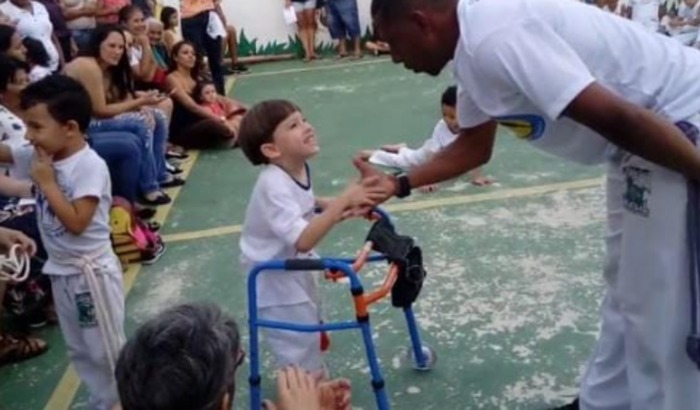 Todos pelo SONHO de meu filho Inácio que tem paralisia cerebral.