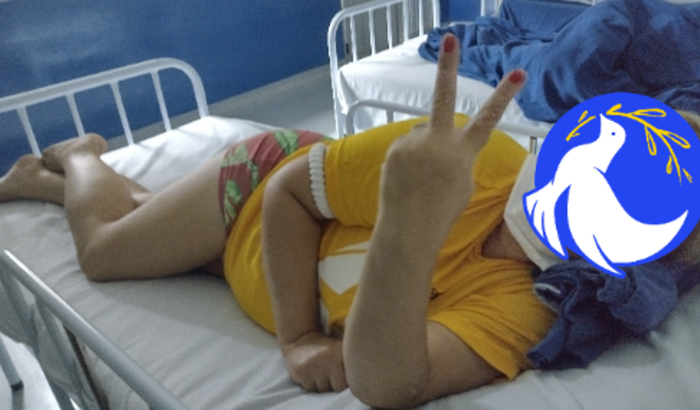 Ajuda para tratamento, medicação, cuidador e restaurar parte da casa que foi incendiada em 2019