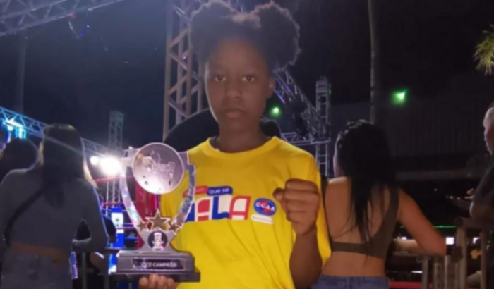 Ajude a Sarah (filha do Salomão Blade) no campeonato Muaythay