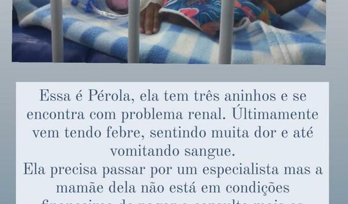 Vamos ajudar Pérola 