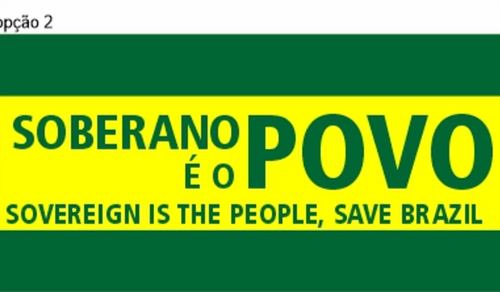 BANDEIRÃO PELA SOBERANIA