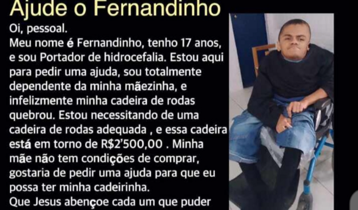 Ajude o fernandinho