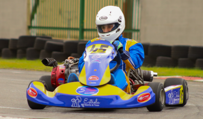 Piloto Revelação no Kart