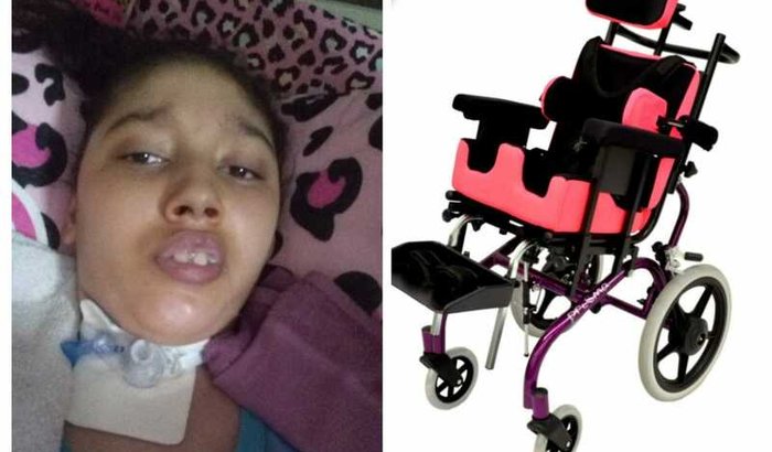 Ajude a comprar a cadeira de rodas da Gabriella !!!