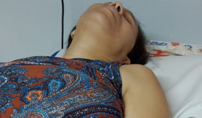 Minha mãe está com câncer no útero