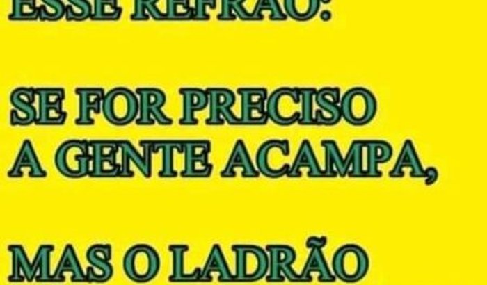 Ajuda no transporte a manifestações em Brasília-DF para custeio da viajem e alimentação dos manifestantes  