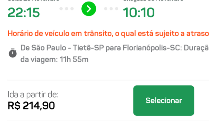 PASSAGEM DE VOLTA PRA FLORIPA 🏖️