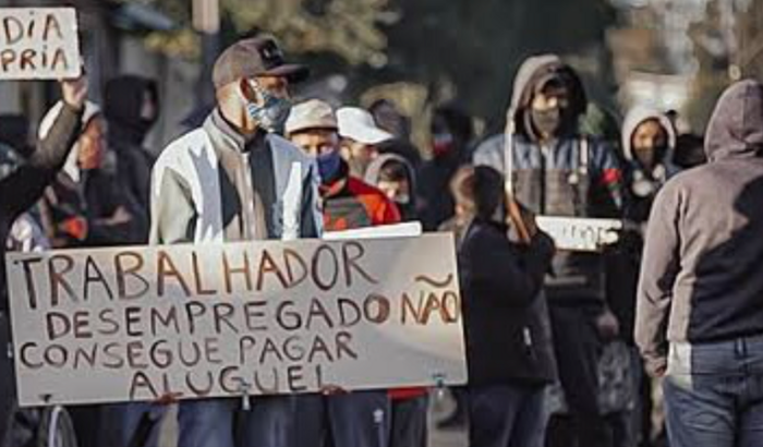 Família despejada