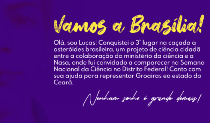VAMOS Á BRASÍLIA!