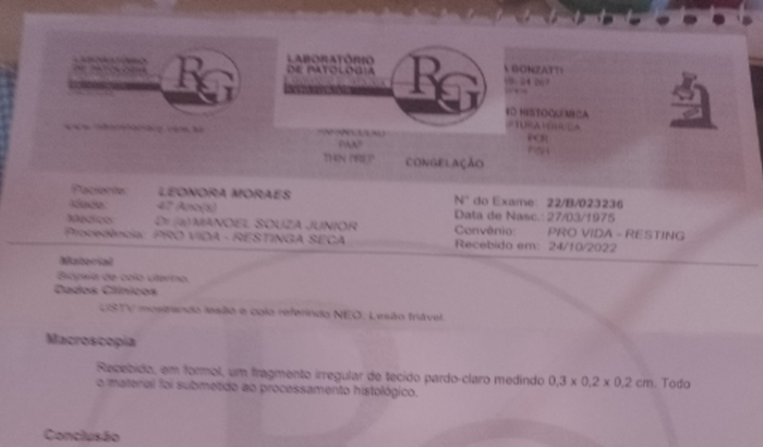 Uma ajuda pra cirurgia urgente