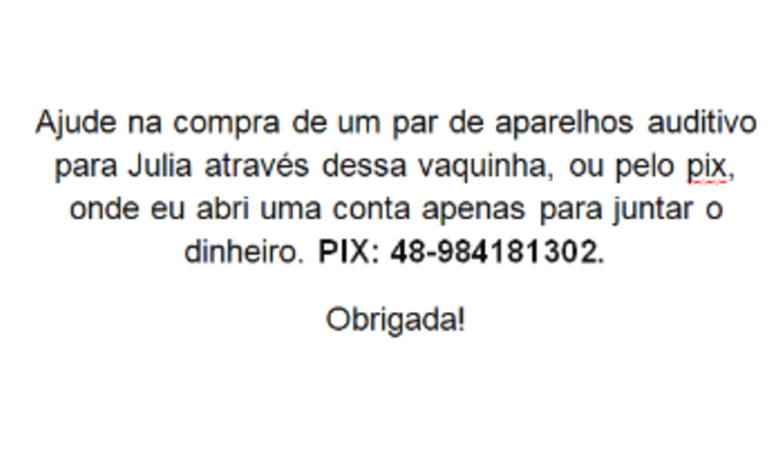 Ajuda para comprar aparelho auditivo 