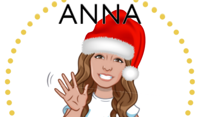 Caixinha de Natal da Anna Personaliza