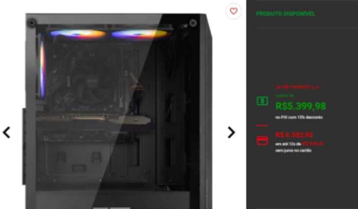 compra de um PC gamer