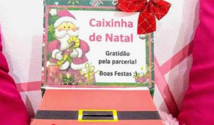 Caixinha de Natal dos Colaboradores do Edifício Patio Paradiso