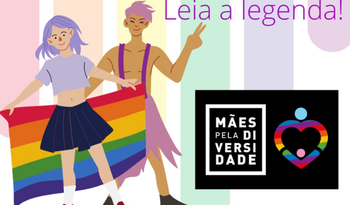Mães pela diversidade na 27 Parada LGBTQIA+ no Rio 