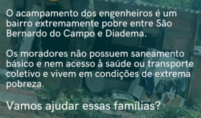 Doação de cestas básicas para famílias vulneráveis