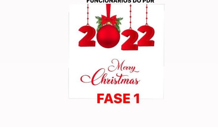FASE 1- Natal para os Funcionários do PDR Fase 1