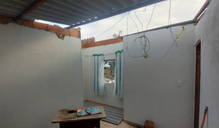 Recuperação da casa da Rose