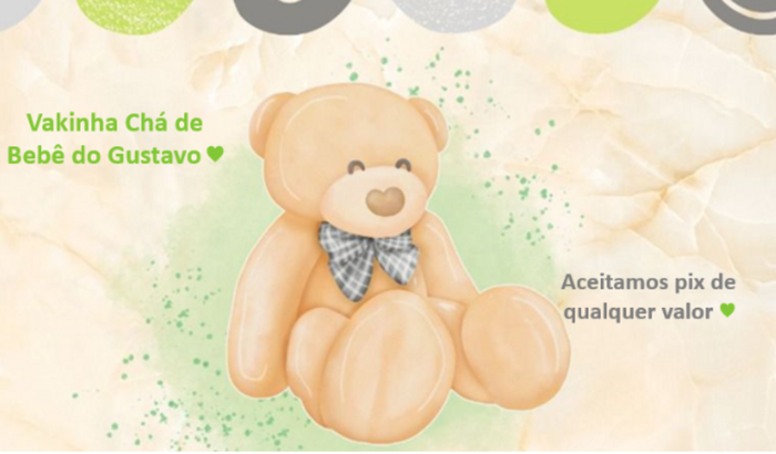 Vakinha Chá de Fraldas Gustavo