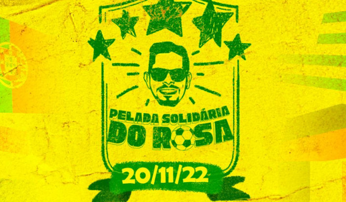 Pelada Solidaria do Rosa 🇧🇷