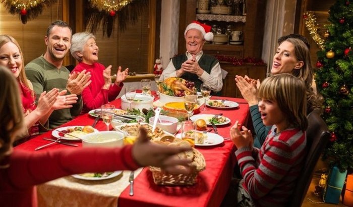 Ceia de Natal para necessitados 
