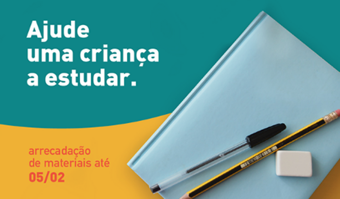 AJUDE UMA CRIANÇA A ESTUDAR!
