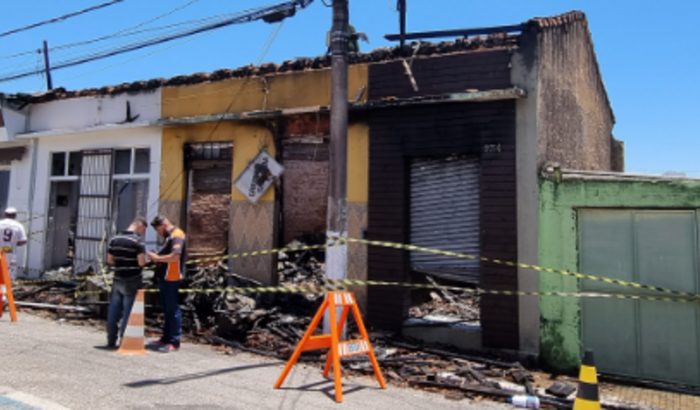 Incêndio Sapataria Carvalho