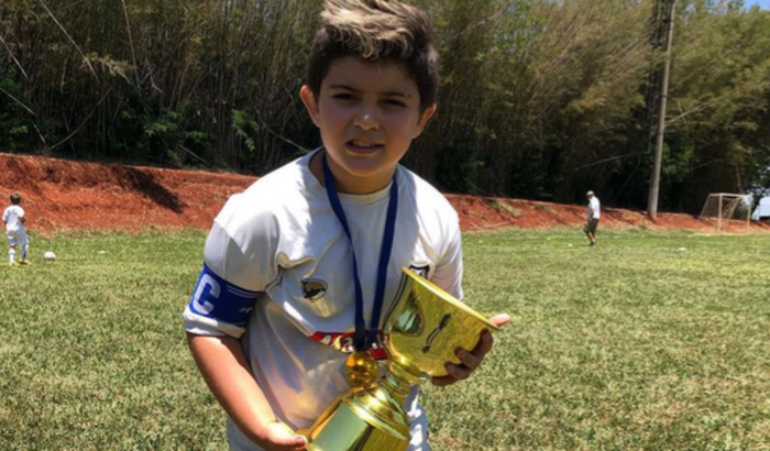 João Augusto no Campeonato Paulista Sub 11